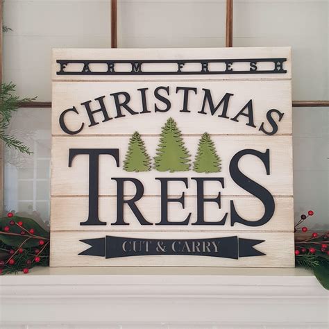 Christmas Tree Farm Sign Diy